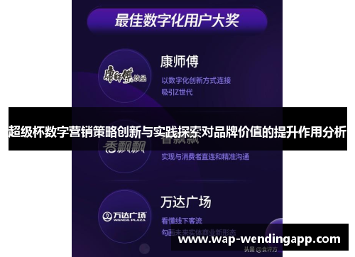 超级杯数字营销策略创新与实践探索对品牌价值的提升作用分析