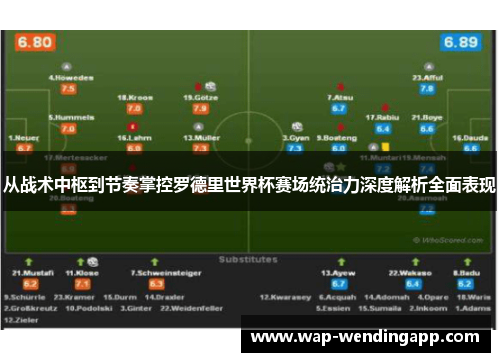 从战术中枢到节奏掌控罗德里世界杯赛场统治力深度解析全面表现