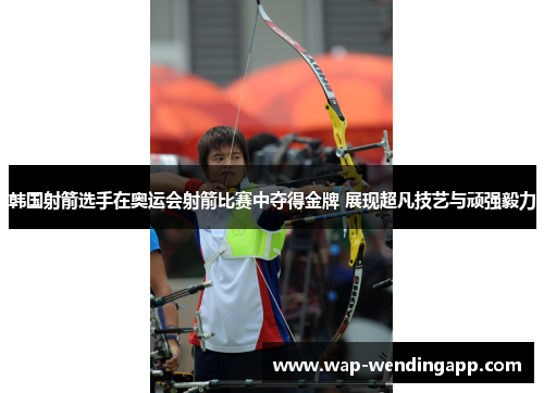 韩国射箭选手在奥运会射箭比赛中夺得金牌 展现超凡技艺与顽强毅力